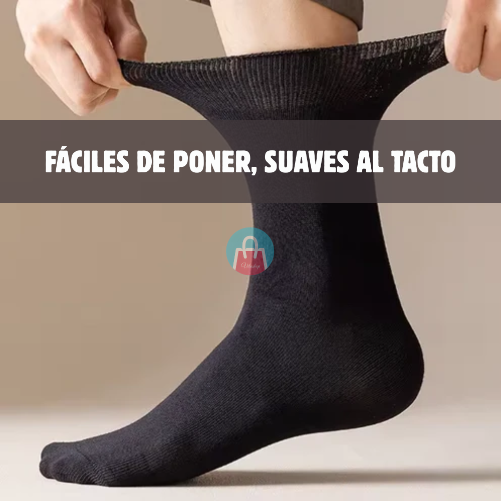 Calcetines para Diabético x12 – Sin Costuras ni Elásticos