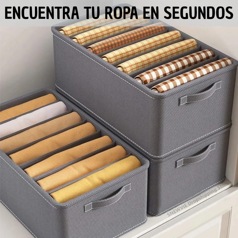 Pack 3 Organizadores de Tela – Ahorra espacio en tu Closet