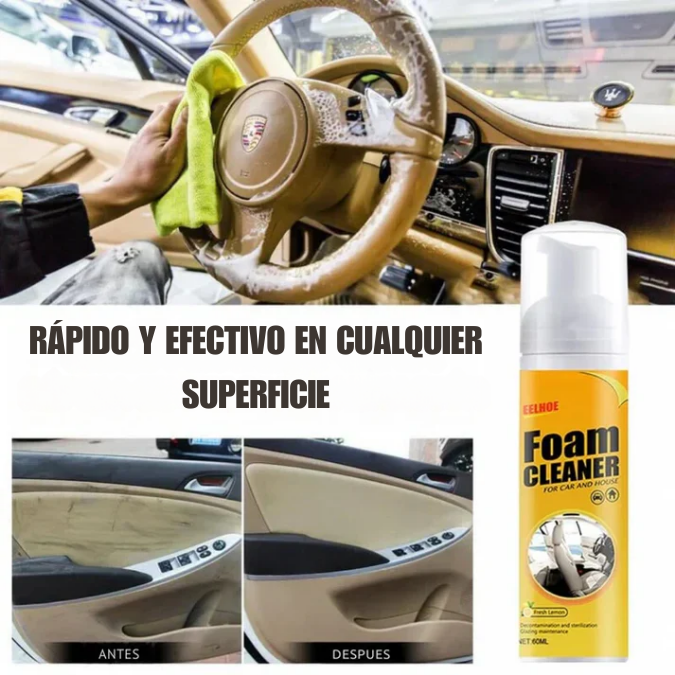 Limpiador en Espuma – Quita grasa y manchas