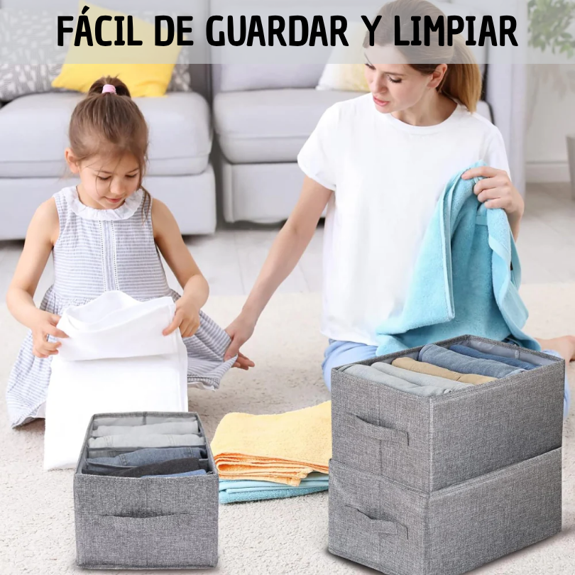 Pack 3 Organizadores de Tela – Ahorra espacio en tu Closet