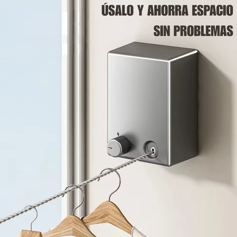 Tendedero Retráctil – Seca y Ahorra Espacio