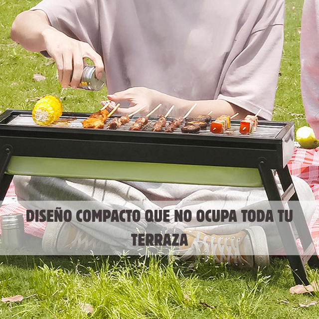 Parrilla Portátil GrillPro -Arma fácil y Ahorra espacio