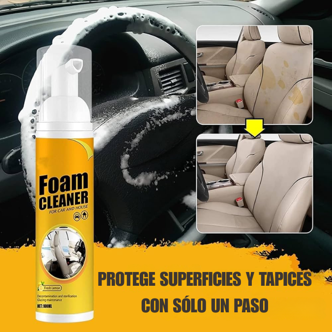 Limpiador en Espuma – Quita grasa y manchas