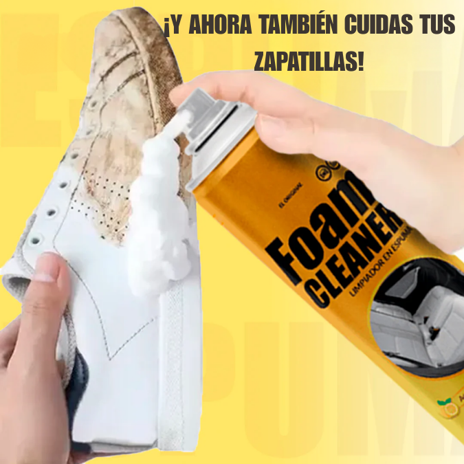 Limpiador en Espuma – Quita grasa y manchas