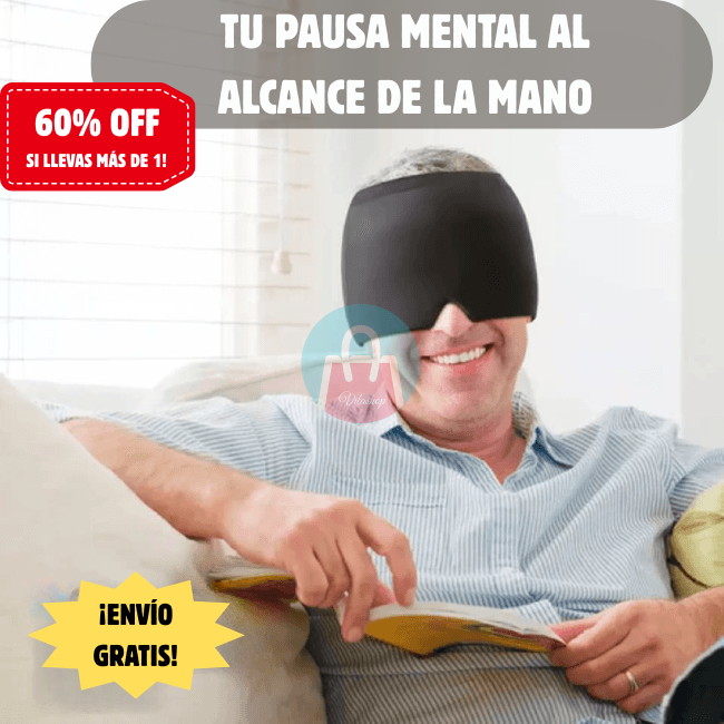🧊 Gorro de gel GelZen – Alivia tu migraña en minutos, sin pastillas 💆♀️
