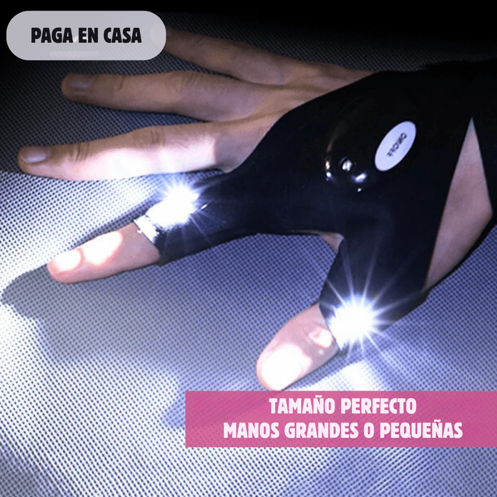 🔦 TorchGloves – Luz inmediata ✨ y manos libres 🙌 para cualquier tarea 🔧