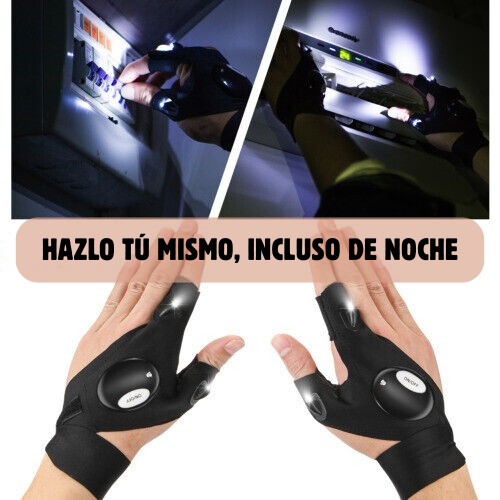🔦 TorchGloves – Luz inmediata ✨ y manos libres 🙌 para cualquier tarea 🔧