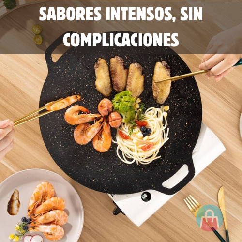 Parrilla Coreana sin Humo y sin Grasa – Cocina carnes y verduras – Sabores intensos sin aceite en solo minutos ✅
