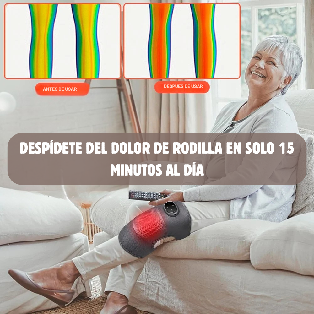 🦵✨ Masajeador Térmico AlivioFlex 3 en 1 – 🔥💆♂️ Recupera tu movilidad sin dolor desde el primer uso 🕒