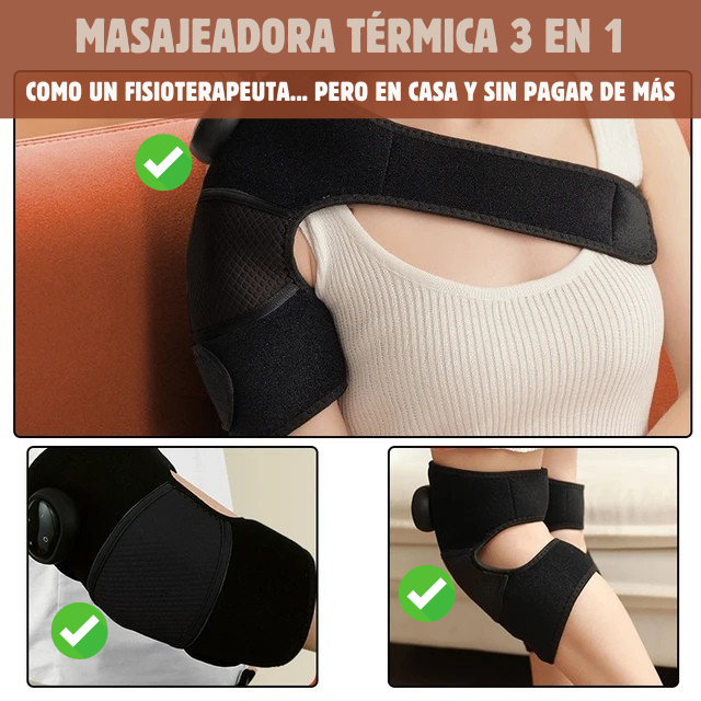 🦵✨ Masajeador Térmico AlivioFlex 3 en 1 – 🔥💆♂️ Recupera tu movilidad sin dolor desde el primer uso 🕒