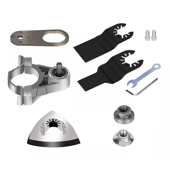 Kit Adaptador para Esmeriladora – Convierte tu esmeril en una sierra osciladora – Más funciones sin gastar de más