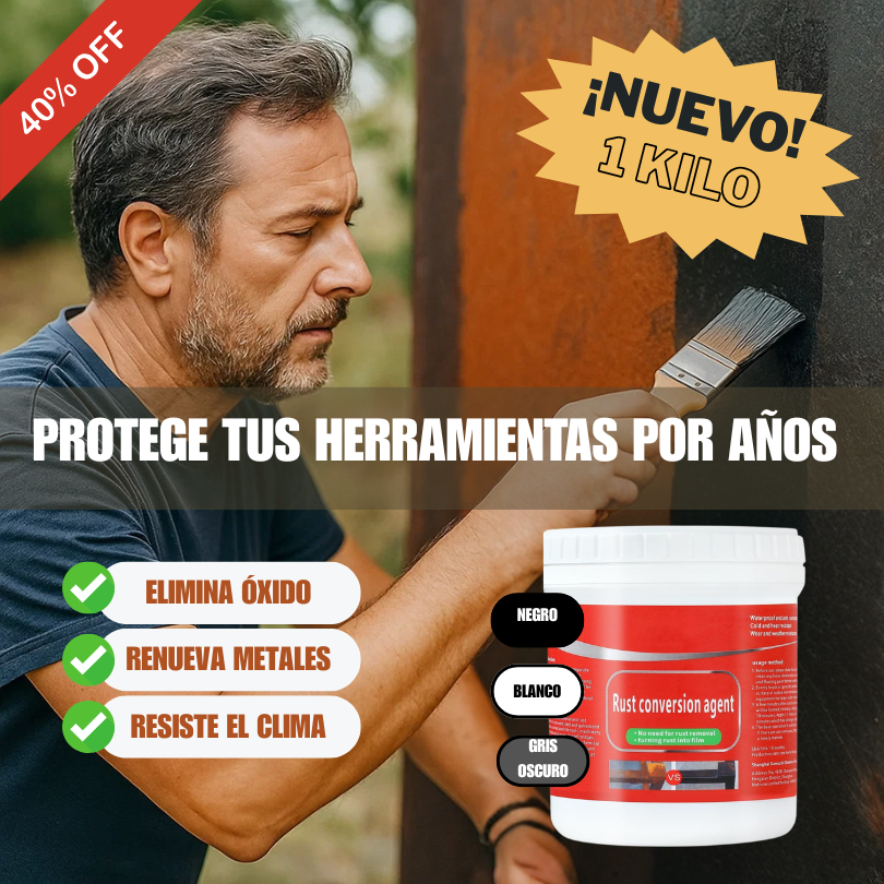 Pintura Antióxido Rust Paint– Sella y cubre óxido