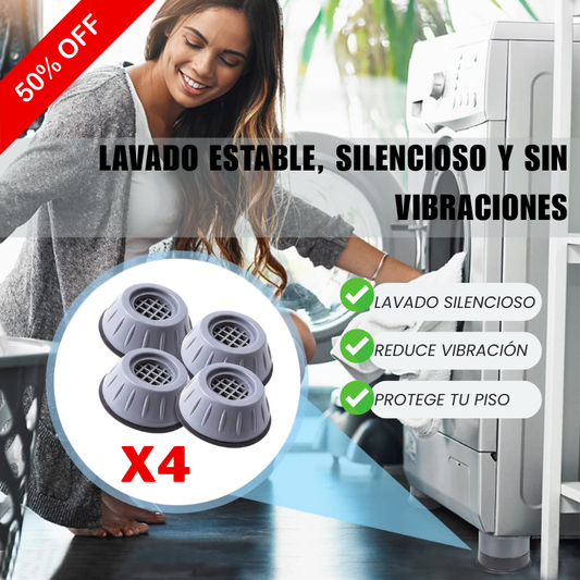 VibraStop – Lavado firme, silencioso y sin vibración