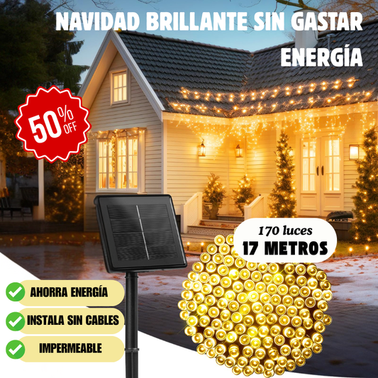 LumiFest Solar – Ilumina tu Navidad sin gastar de más