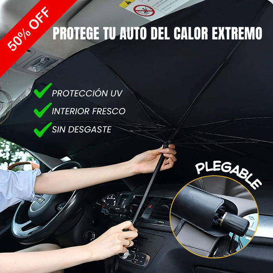 Parasol SolarShiel – Bloquea el calor y protege tu auto