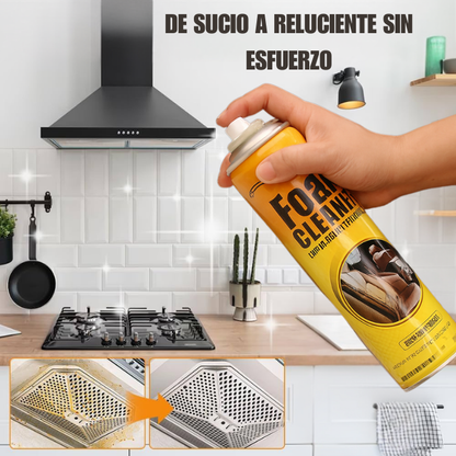 Limpiador en Espuma – Quita grasa y manchas