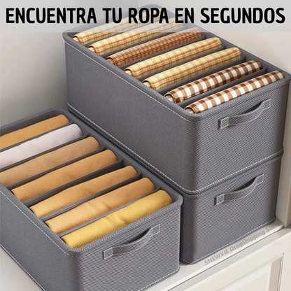 Pack 3 Organizadores de Tela – Ahorra espacio en tu Closet