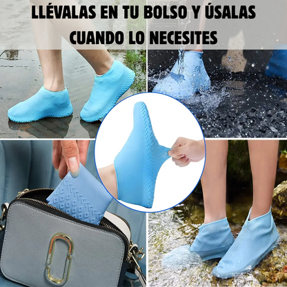 Cubre calzado FlexiRain – Antideslizante, impermeable y sin sacrificar estilo 👟💦 (Talla L)