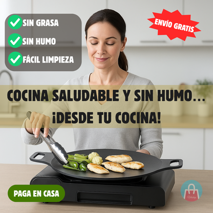 Parrilla Coreana sin Humo y sin Grasa – Cocina carnes y verduras – Sabores intensos sin aceite en solo minutos ✅