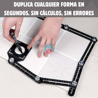 🛠️ Regla Multiangulo TrazaFix – Precisión profesional desde el primer uso 🔧📏