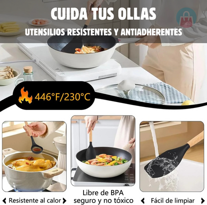 Kit de Cocina de 19 Piezas – Organiza tu espacio – Cocina más rápido y sin caos desde el primer uso